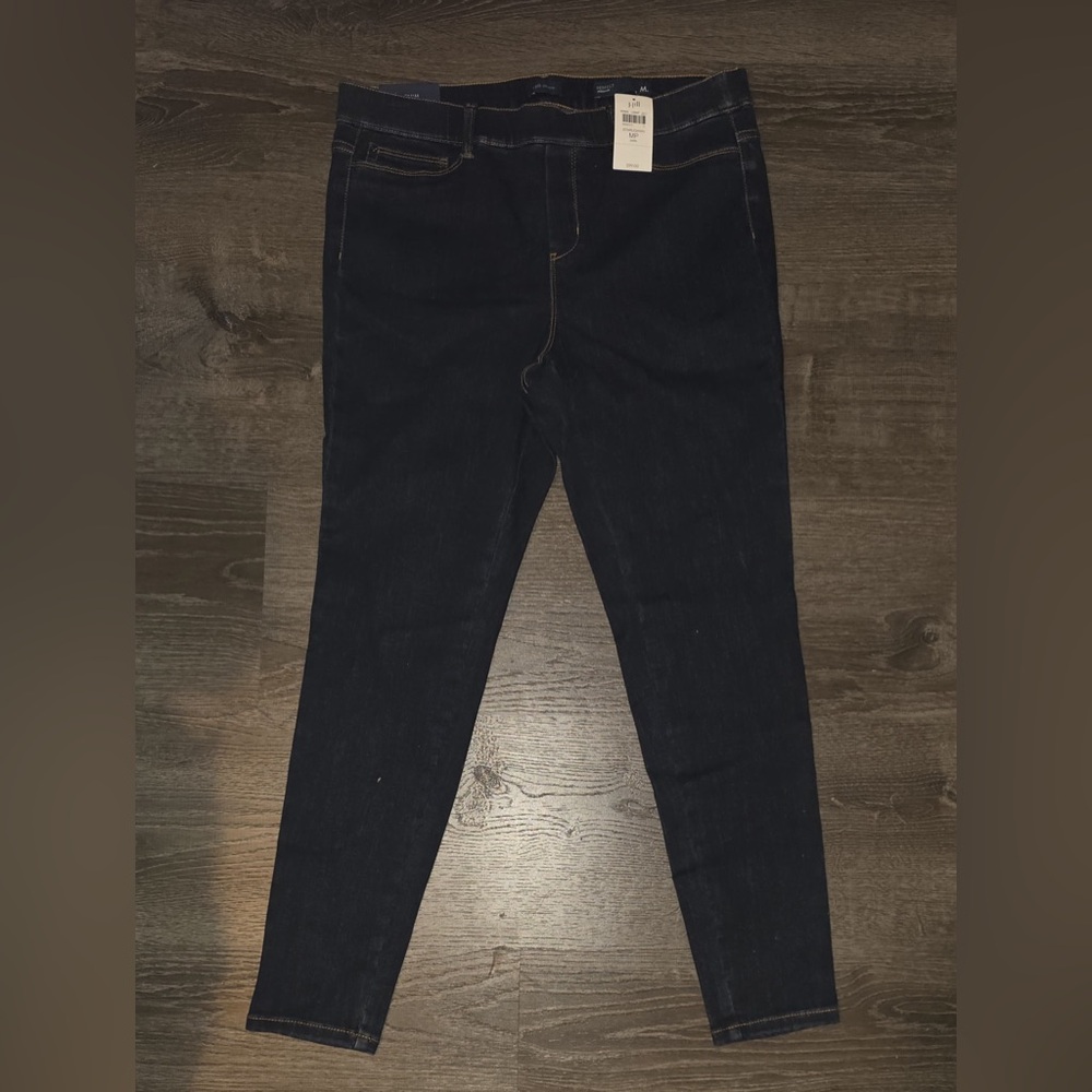 Classic Dark Blue Denim Jeans